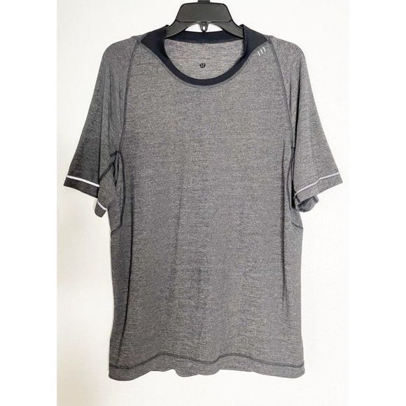 lululemon athletica Gray Short Sleeve Tee - Picture 3 of 4
